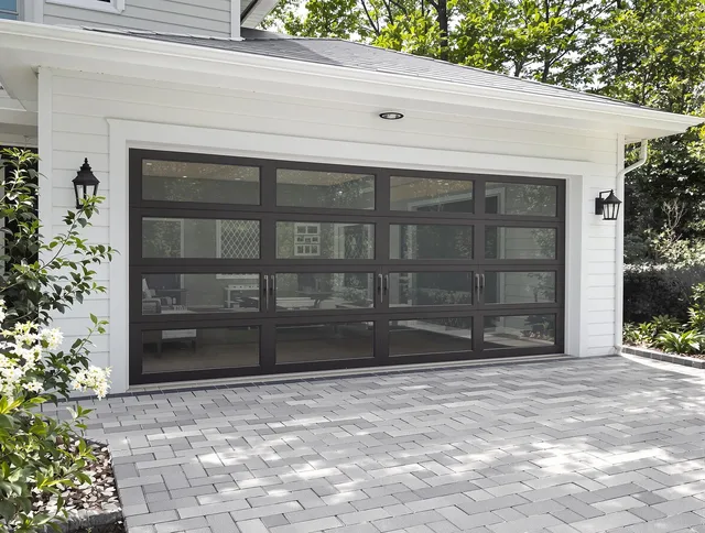 Norwich Garage Door Repair design specialist presenting custom garage door options to Norwich homeowner