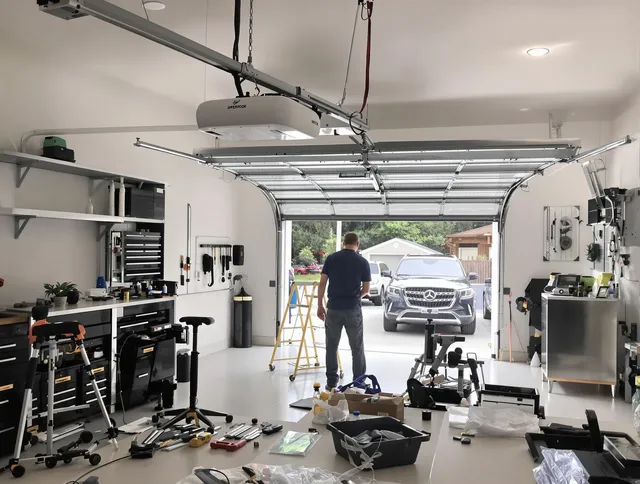 Garage door opener installation by Norwich Garage Door Repair in Norwich