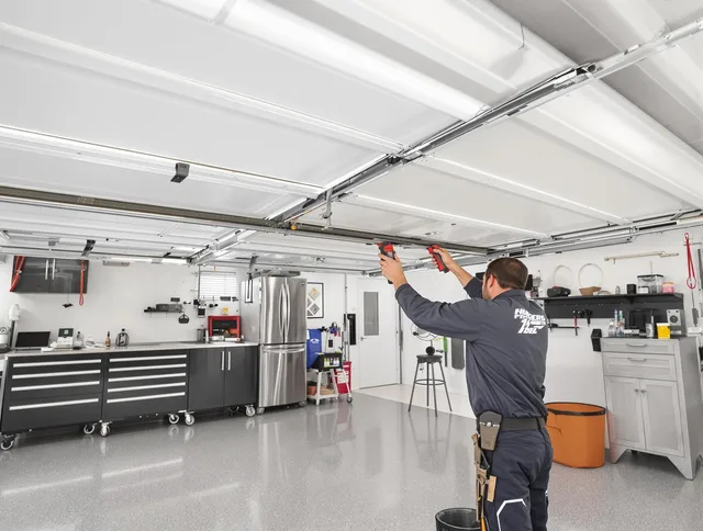 Overhead garage door repair service by Norwich Garage Door Repair in Norwich