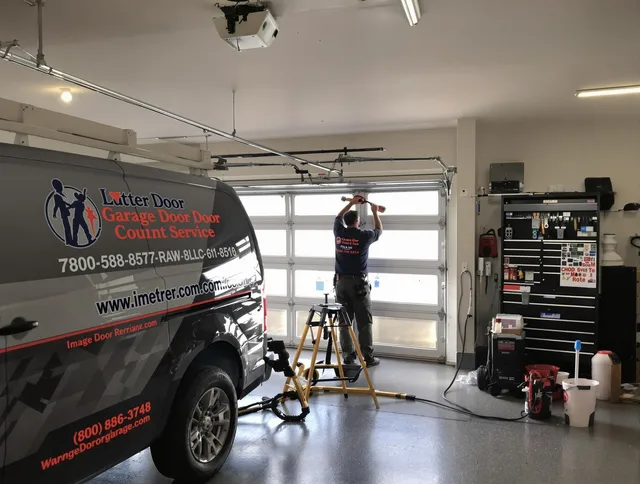 Norwich Garage Door Repair team performing same-day garage door repair in Norwich